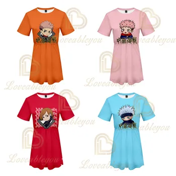  2021 Нов Аниме Рисунка Cosplay Дамски Лятна Тениска Върховете Обличам Дрехи За Момичета Риза за Дами Custome