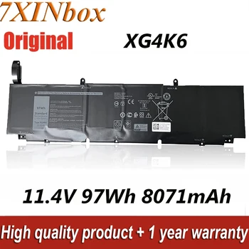  7XINbox XG4K6 11,4 V 97Wh 01RR3 F8CPG 0F8CPG Оригинална Батерия За лаптоп Dell XPS 17 9700 9710 Precision серия 5750 Лаптоп