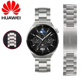  HUAWEI WATCH GT 3 Pro 46 мм Титан каишка за Huawei Watch 3/3pro, 22 мм и Каишка за часовник Huawei GT 2 Pro 46 мм TitaniumGrey Гривна