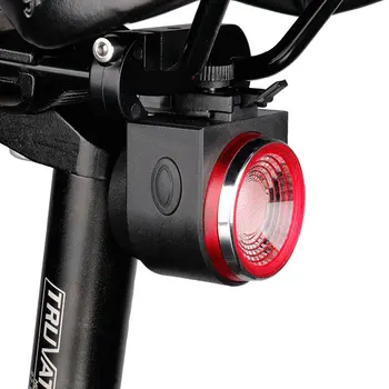  LED USB Акумулаторна Задни Велосипеден Фенер С Автоматична Спирачка, Намиращ се под наем Задна Светлина, Безжично Дистанционно Управление, под наем Задна Светлина, Сигнален Звънец