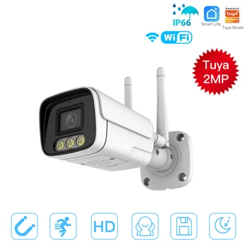  Sasha Smart WIFI IP камера 2MP HD 1080P Камера за Сигурност Инфрачервена Камера за Нощно Виждане IP66 Всепогодная Камера за Наблюдение С Дистанционно Управление