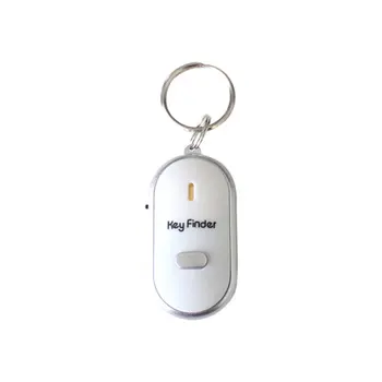  Smart Key Finder Анти-загубени Сензори Свирка Ключодържател Тракер LED С Локатором Пляска Свирка