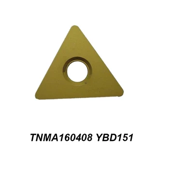  Оригинален TNMA 160408 TNMA160408 YBD151 Обработка на Чугун Триъгълни Пробивна Машина CNC Струг Машина Твердосплавная поставяне