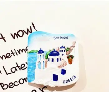  Стикери за хладилник от смола за пътуване в Гърция