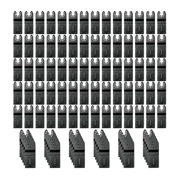  100 Бр. Осциллирующие Нож за Инструменти Професионални Универсални Осциллирующие Триони Дървени Многофункционални Ножове