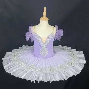  2022 За Жени Блинная Балерина Езерото Лебед Ястие С Костюм Поли И Пачки За Възрастни Професионални Балетные Опаковки Точка Танцов Костюм