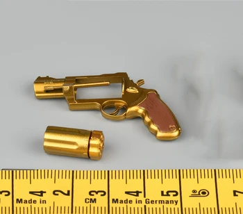  DAMTOYS GK023 1/6 Gangsters Kingdom Diamond a Angelo Златния Пистолет Револвер Играчки Модел Не Може да бъде Уволнен Модел За Сцена на Компонент