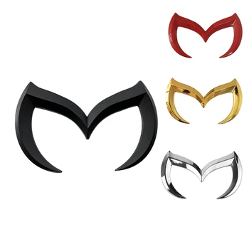  Evil M Лого на Емблемата на Иконата на Стикер за Mazda Всички Модели на Купето на Автомобила Заден Багажник Стикер Стикер на Знак Декор на Аксесоари
