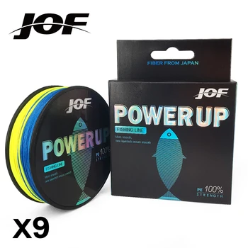  JOF STRANDS X9 Супер Здрава 150 М 9 Нишки Тъче Пластмасова Ракита Въжето, Въжето