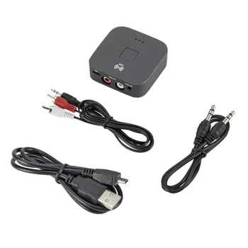  USB5.0 Bluetooth Аудиоприемник NFC Автомобилен Bluetooth Високоговорител Усилвател за Слушалки Безжичен Адаптер Поддържа Двойна Звук