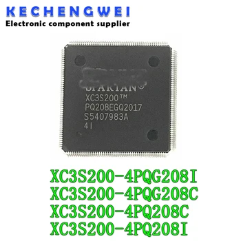  XC3S200-4PQ208C XC3S200-4PQ208I XC3S200-4PQG208C XC3S200-4PQG208I Пакет QFP208 Програмируем масив Порта Микроконтролер Чип