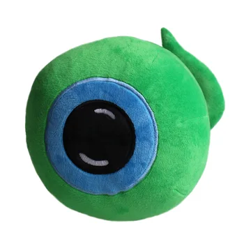  Възглавница пародия Зелени Очи възглавници, плюшени играчки, плюш зелен очната ябълка шаржа мека набитая мека за Подарък на деца