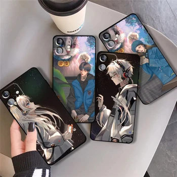  Двойка Аниме Калъф За Телефон iPhone 11 Pro 13 Mini 12 Max XR 7 8 Plus 6 6S SE 2020 устойчив на удари Cartoony Мек Силиконов Калъф на Корпуса