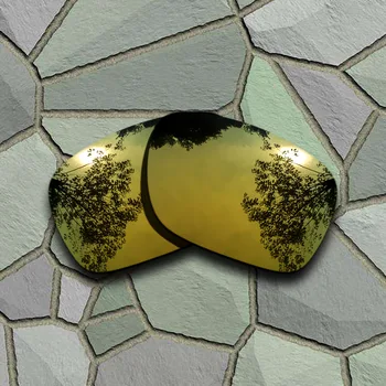  Жълти-Златни Слънчеви очила с Поляризирани Сменяеми Лещи за Oakley Holbrook-(TAC)
