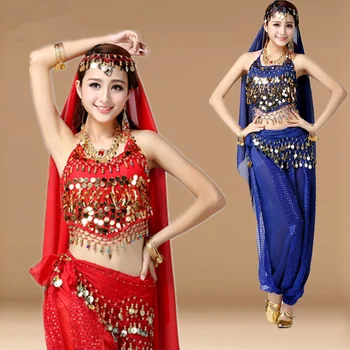  костюми за танци за продажба панталони женски болливудское индийското египетското рокля за танци плюс размер за възрастни, за индийски жени
