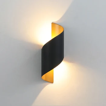  Креативен Дизайн на LED Стена Лампа 10 W Вътрешни Стенни Лампи Водоустойчив Открит Модерен Скандинавски Стенни Лампа Интериора на Дома