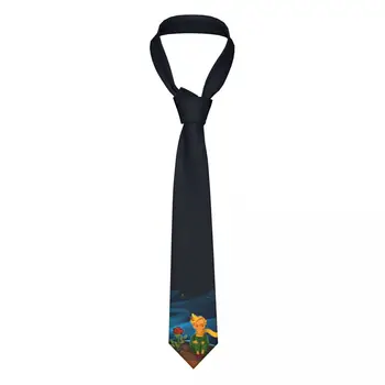  Малкият Принц 8 Мъжки Вратовръзки Тънък Полиестер Ширина 8 см Вратовръзки за Мъжки Ежедневни Чорапи Вратовръзка Сватбен Подарък