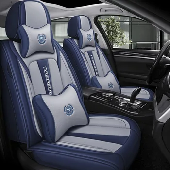 Предни + Задни Калъф за автомобилни Седалки за VW New Beetle Caddy Touran, Tiguan TOUAREG Caravelle Sharan variant автомобилни Аксесоари