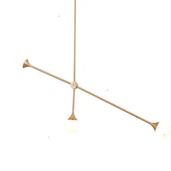  Скандинавски Творчески Художествен Железен Висящ Лампа За Вътрешно Декориране блясък pendente