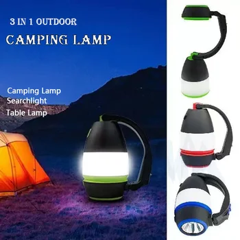  Супер Ярка Светлина За Палатки USB Зареждане на Открит Къмпинг Лампа, Сгъваема Led Фенер Походный Прожектор Power Bank Аварийно Осветление