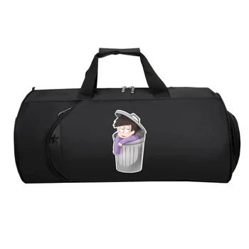  Япония аниме Осомацу-сан Пътна чанта за багаж Мъжки Дамски Пътна чанта за багаж тийнейджъри Голямата Голям Многофункционална чанта